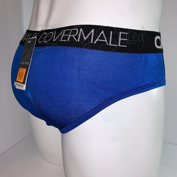 Cover Male Bikini Brief - Blue (M) - Picture 3 of 5
